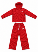 Orbit Set Fire Red red windbreaker set by Full Circle