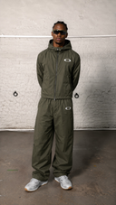 Full Circle Shell Tracksuit Set – Green