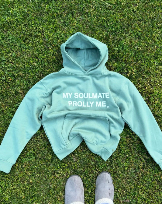 Mint Green My Soulmate Hoodie