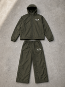 Full Circle Shell Tracksuit Set – Green