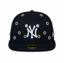 NY Rhinestone Fitted