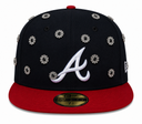 Atlanta Braves Rhinestone Fitted
