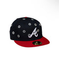 Atlanta Braves Rhinestone Fitted