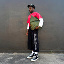 Black  "Do Not Disturb" Rhinestone Sweatshorts
