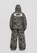 Full Circle Camo Shell Tracksuit Set – Black/Grey