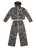 Full Circle Camo Shell Tracksuit Set – Black/Grey