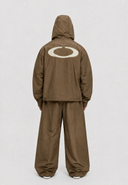 Full Circle Shell Tracksuit Set – Brown