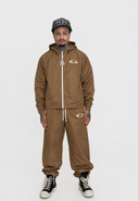 Full Circle Shell Tracksuit Set – Brown