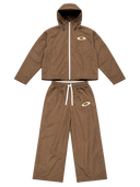 Full Circle Shell Tracksuit Set – Brown