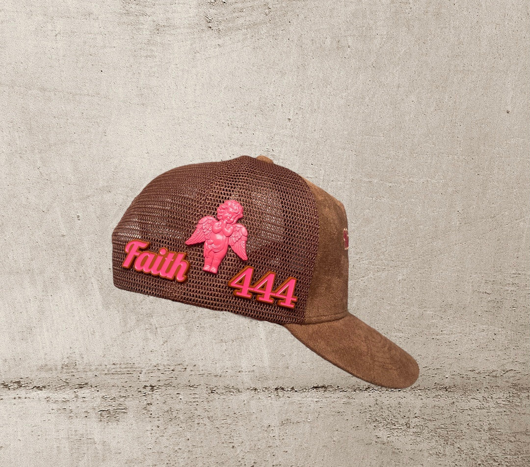 Numbered Angels Suede Trucker