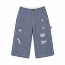 Pin Stripped Cargo Shorts