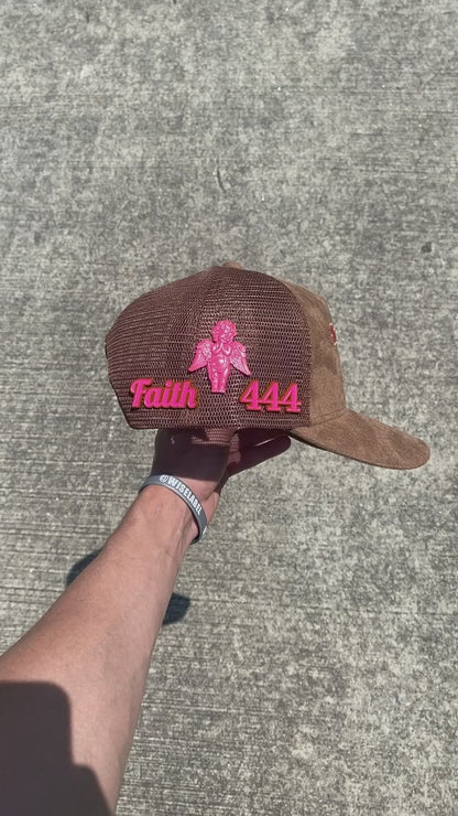 Numbered Angels Suede Trucker