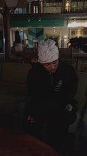 White Diamond Rhinestone Beanie